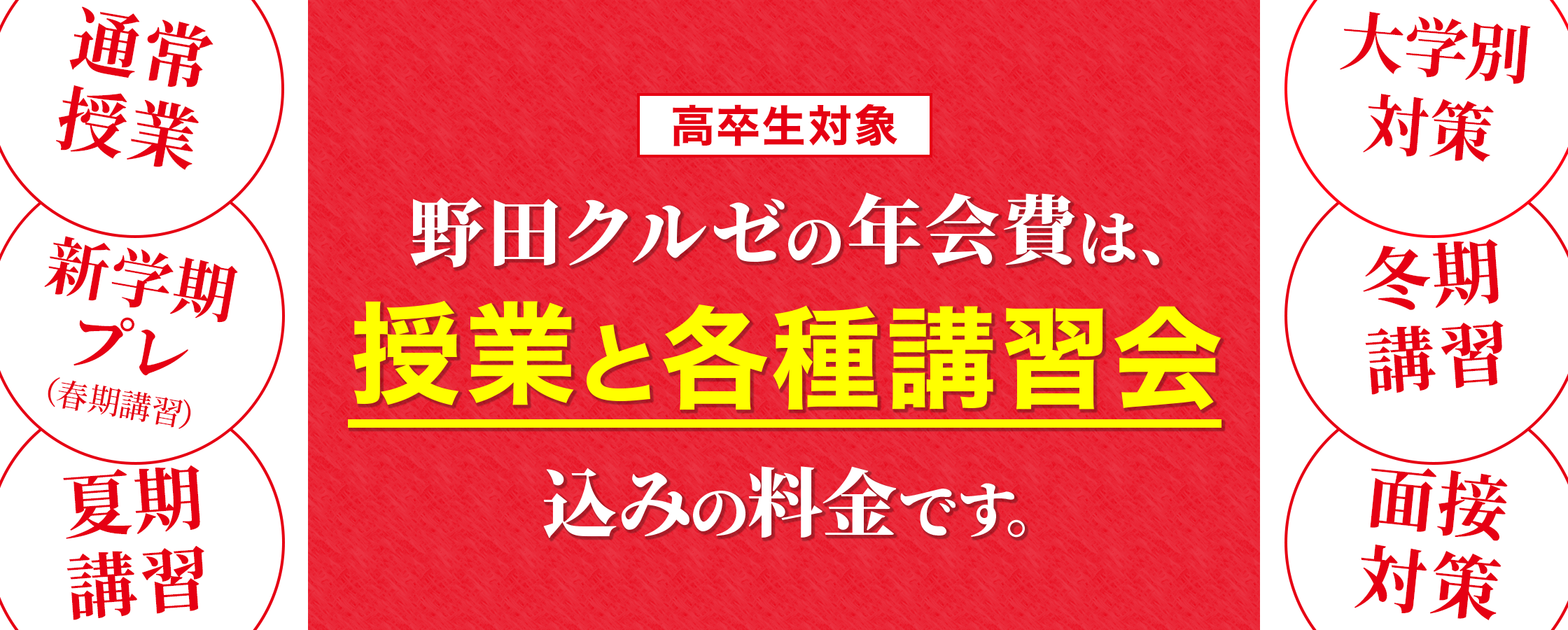 すべて、対象。